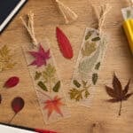 DIY Leaf Bookmark
