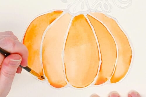 Fall Glue Gun Art