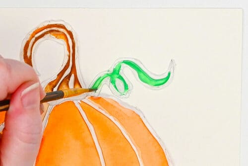 Fall Glue Gun Art