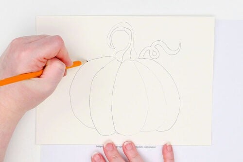 Fall Glue Gun Art