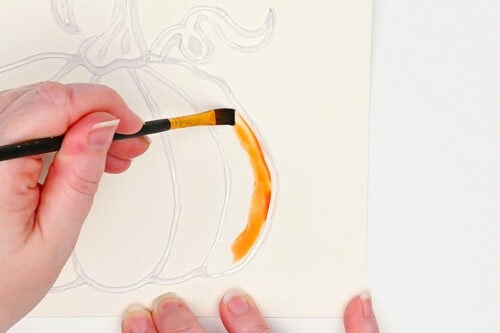 Fall Glue Gun Art