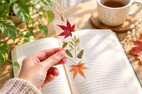Fall Leaf Bookmark