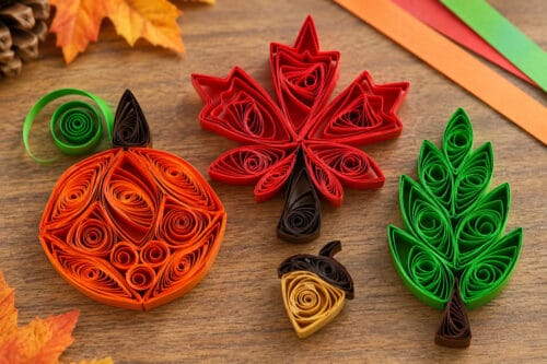 Fall Quilling