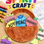 Cute fruit basket with fruit of the spirit printables