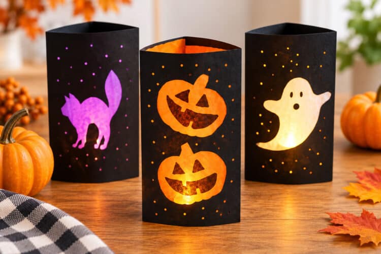 Halloween Lantern Craft for Kids