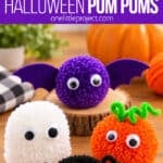 Halloween pom poms to make