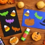 Halloween Potato Stamp Craft