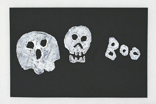 Halloween Potato Stamps
