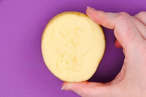Halloween Potato Stamps