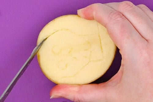 Halloween Potato Stamps