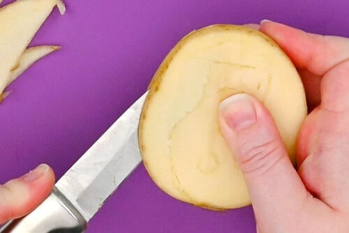 Halloween Potato Stamps