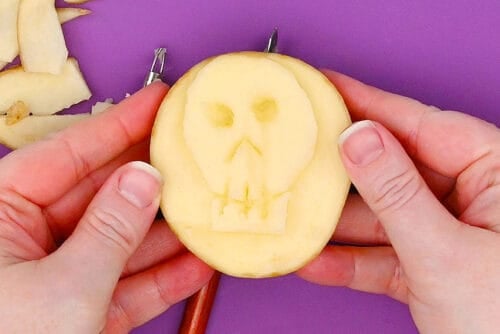 Halloween Potato Stamps