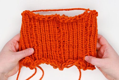 Loom Knit Pumpkin