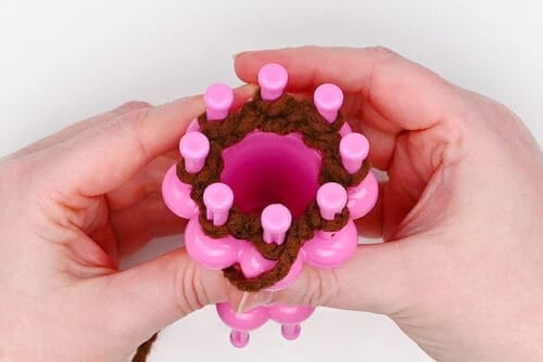 Loom Knit Pumpkin