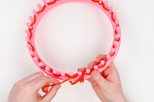 Loom Knit Pumpkin