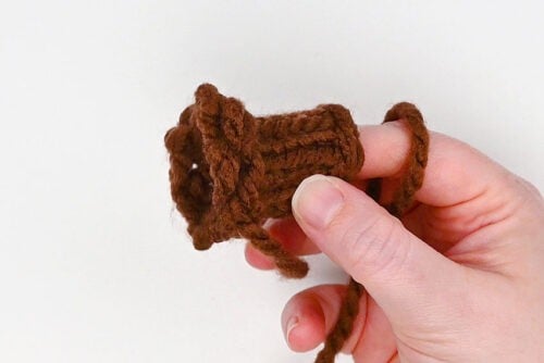Loom Knit Pumpkin