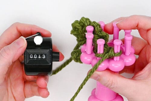 Loom Knit Pumpkin