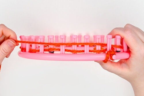 Loom Knit Pumpkin