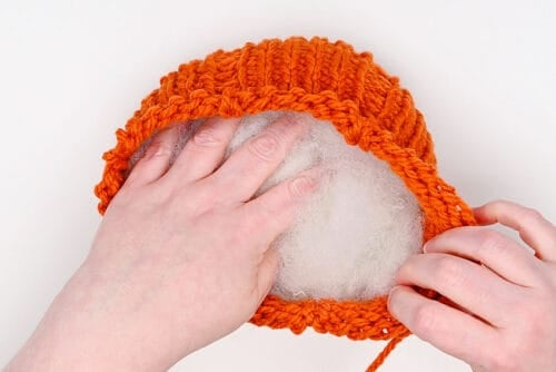 Loom Knit Pumpkin