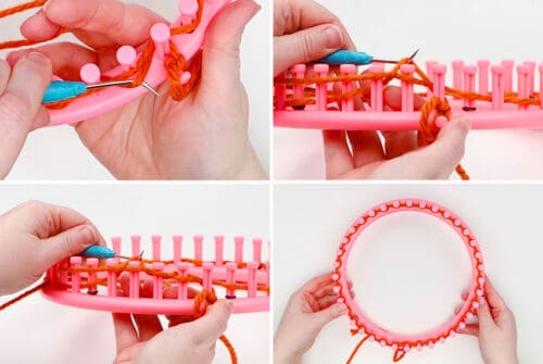 Loom Knit Pumpkin