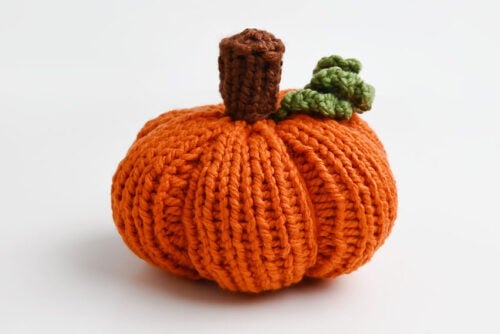Loom Knit Pumpkin