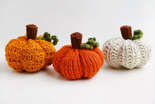 Loom Knit Pumpkin