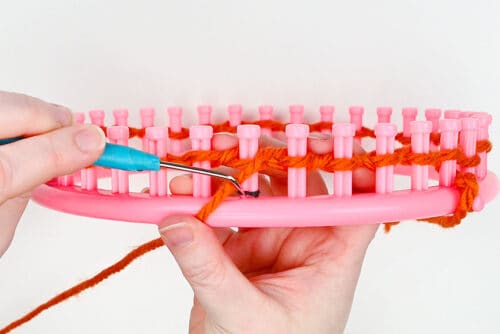 Loom Knit Pumpkin