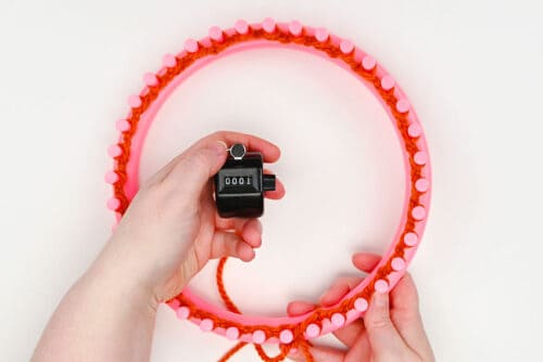 Loom Knit Pumpkin