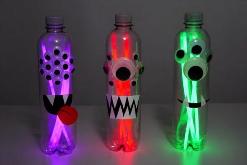Monster Glow Stick Lanterns