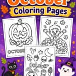 October Coloring Pages Printable