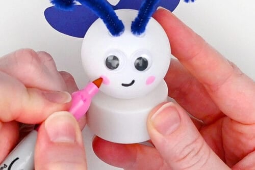 Ping Pong Ball Firefly Craft