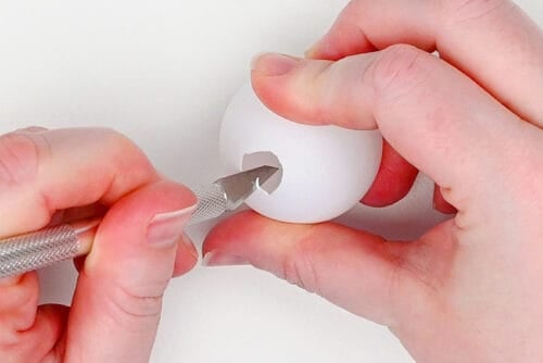 Ping Pong Ball Firefly Craft