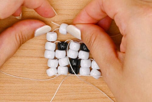 Pony Bead Ghost