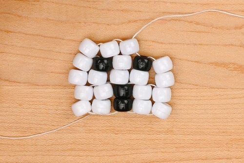 Pony Bead Ghost