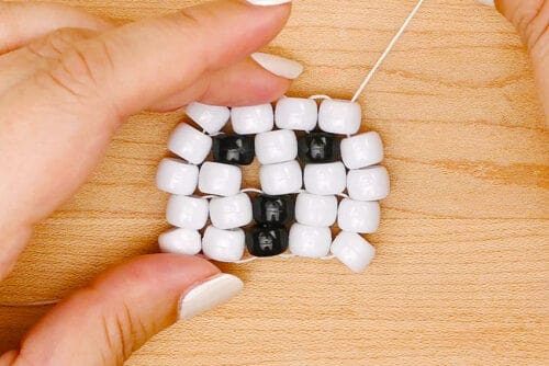 Pony Bead Ghost