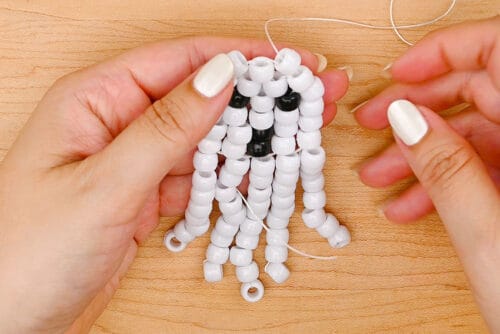 Pony Bead Ghost