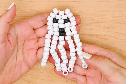 Pony Bead Ghost