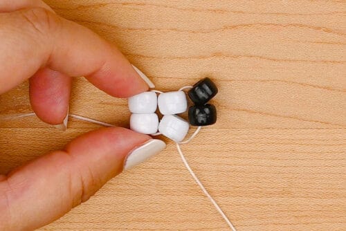 Pony Bead Ghost