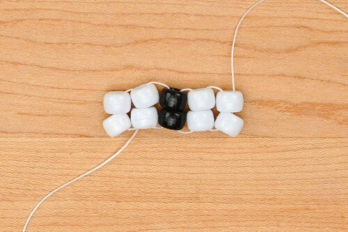 Pony Bead Ghost