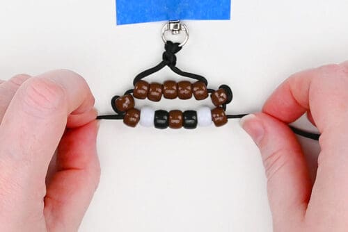 Pony bead owl