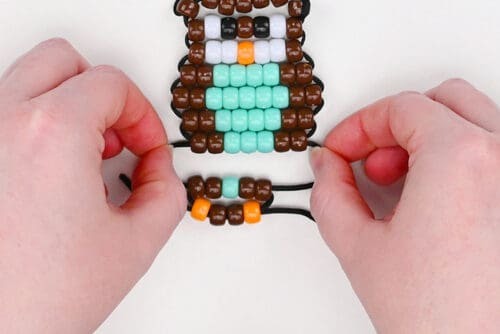 Pony bead owl