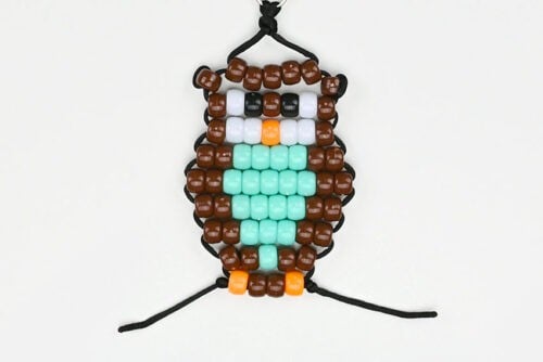 Pony bead owl