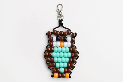 Pony bead owl
