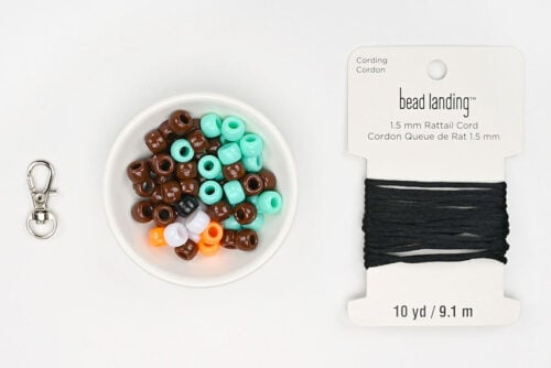 Pony bead owl supplies