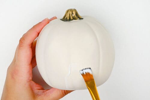 Pressed Flower Pumpkins