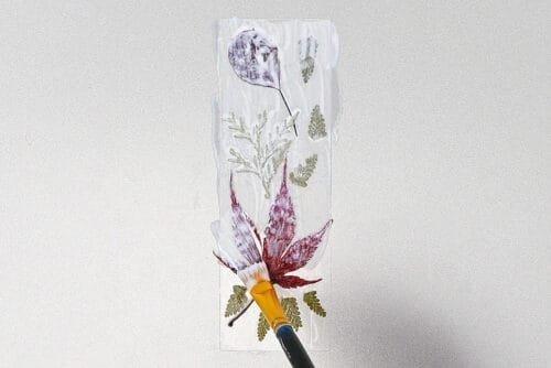 Pressed Leaf Bookmark