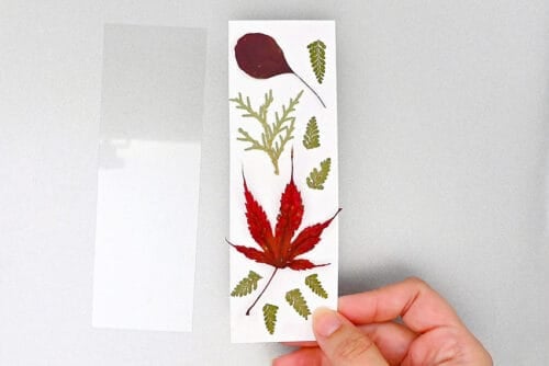 Pressed Leaf Bookmark