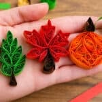 Quilling Pumpkin